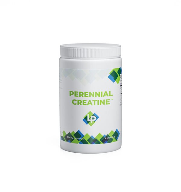 Perennial Creatine supplement jar